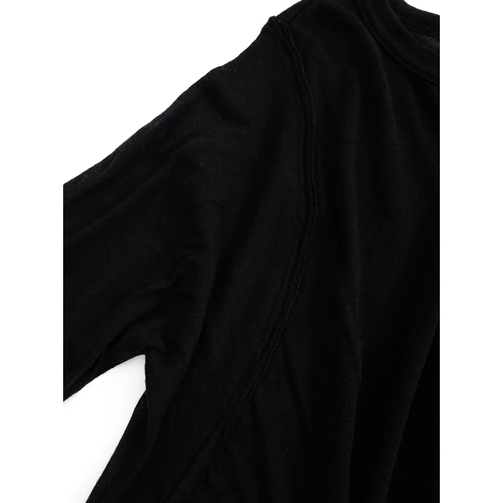 YOHJI YAMAMOTO Jumper Noir vintage, passéist — photo 11