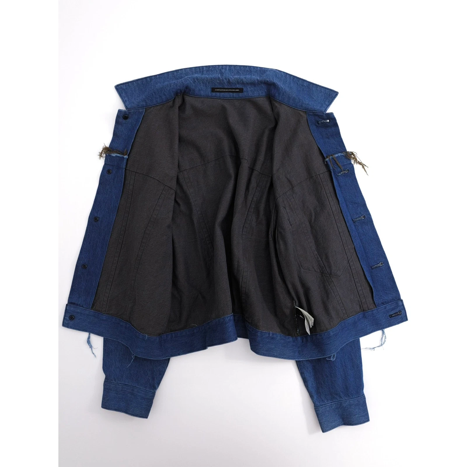YOHJI YAMAMOTO Veste Marine vintage, passéist — photo 9
