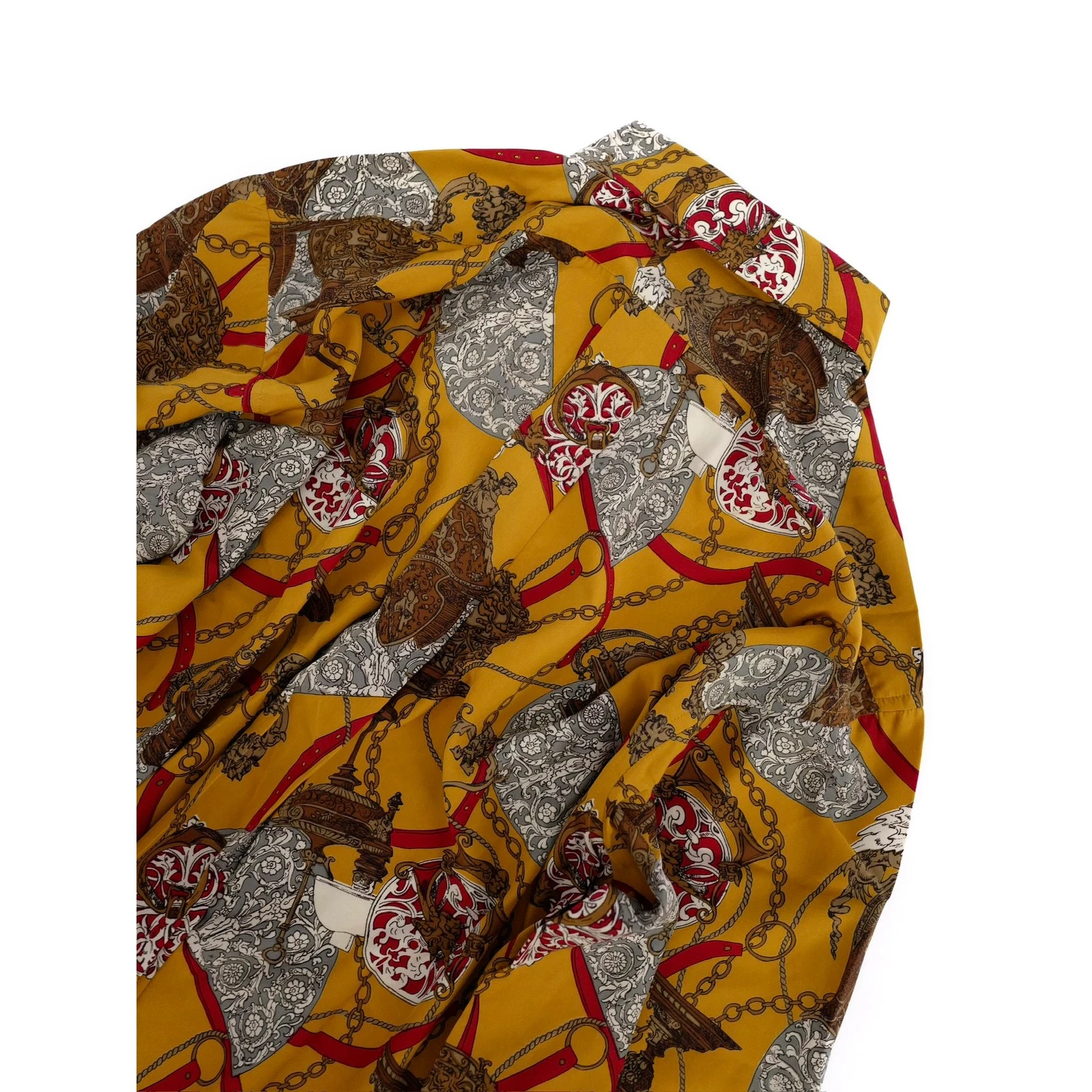 JUN Chemise Jaune vintage, passéist — photo 12