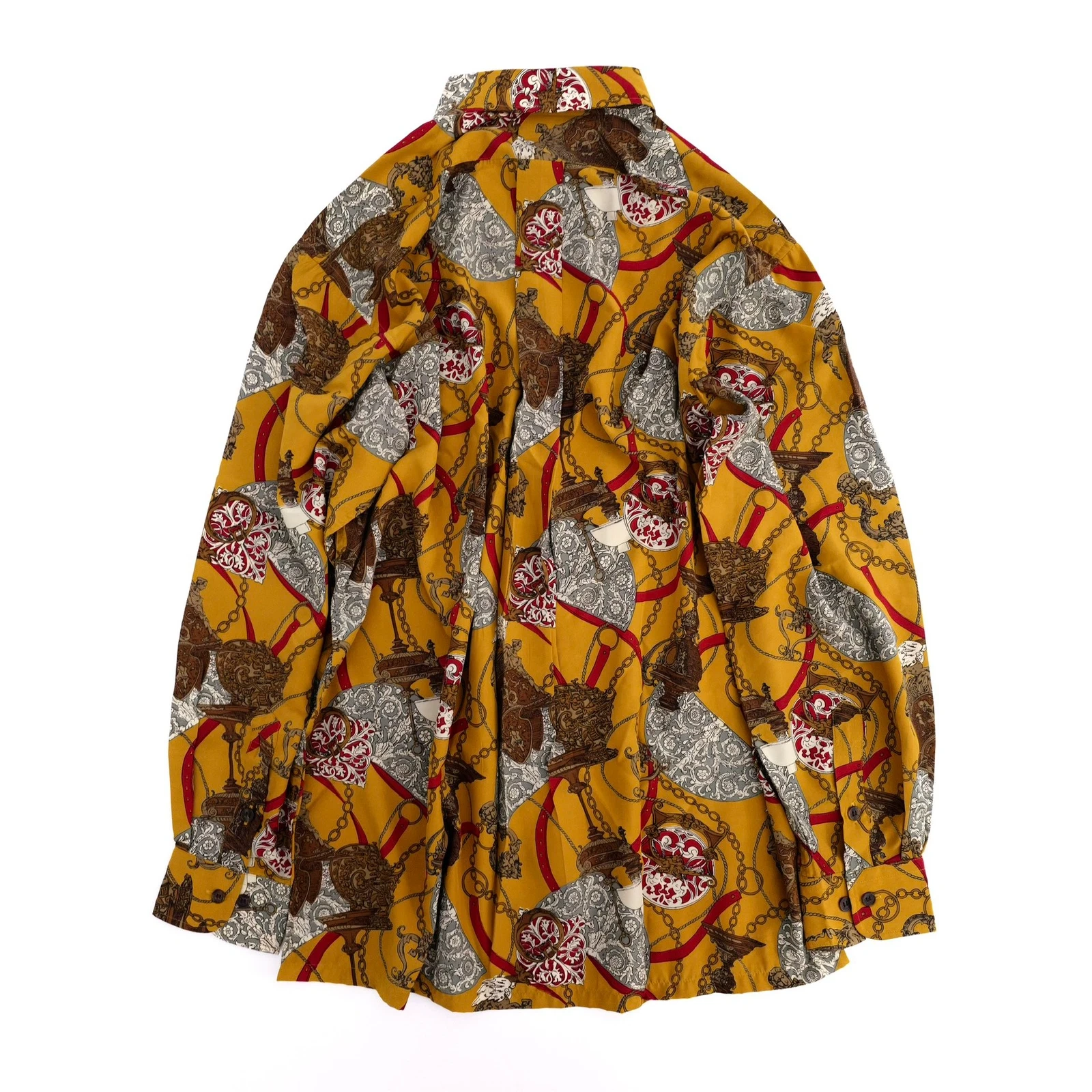 JUN Chemise Jaune vintage, passéist — photo 14