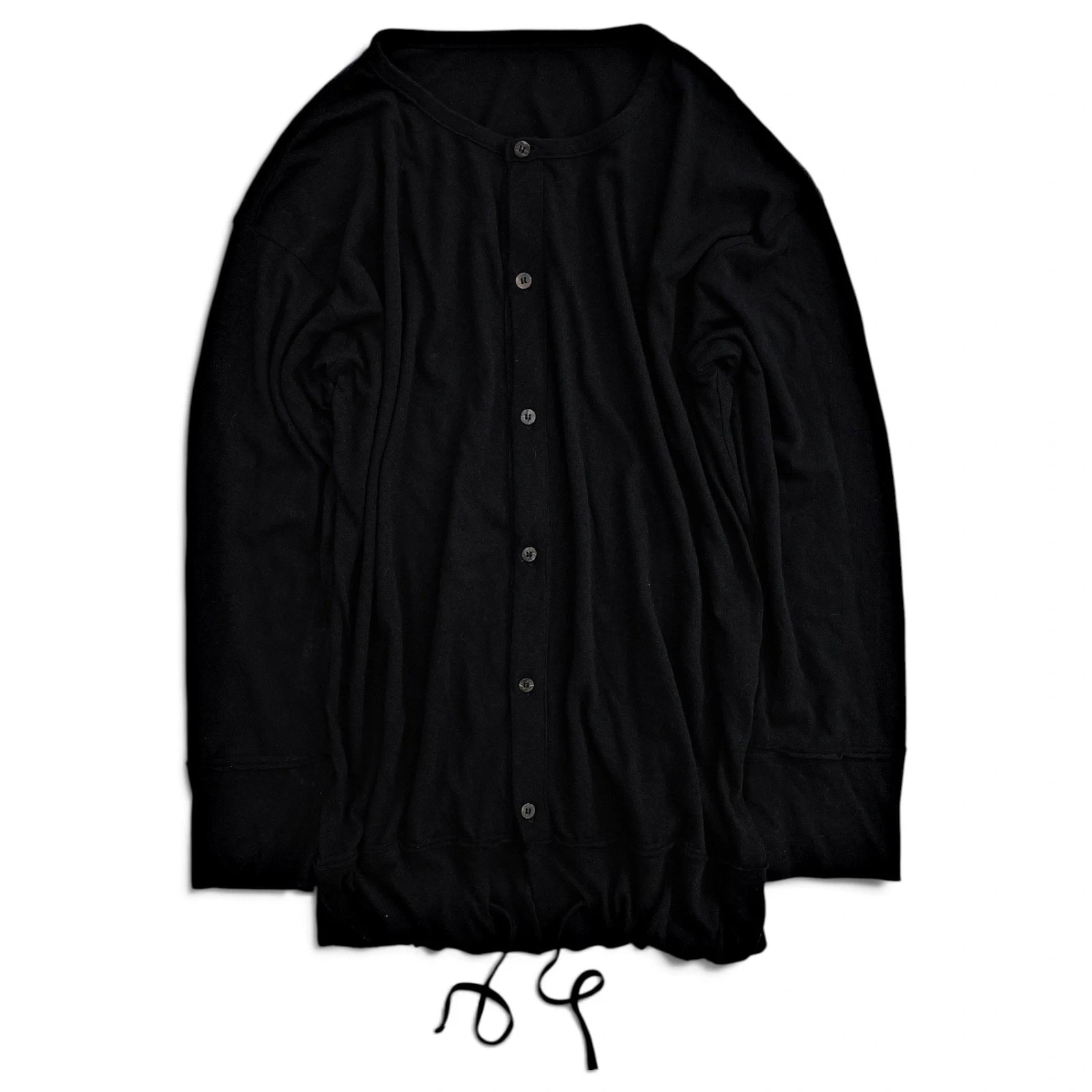 YOHJI YAMAMOTO Cardigan Noir vintage, passéist — photo 1