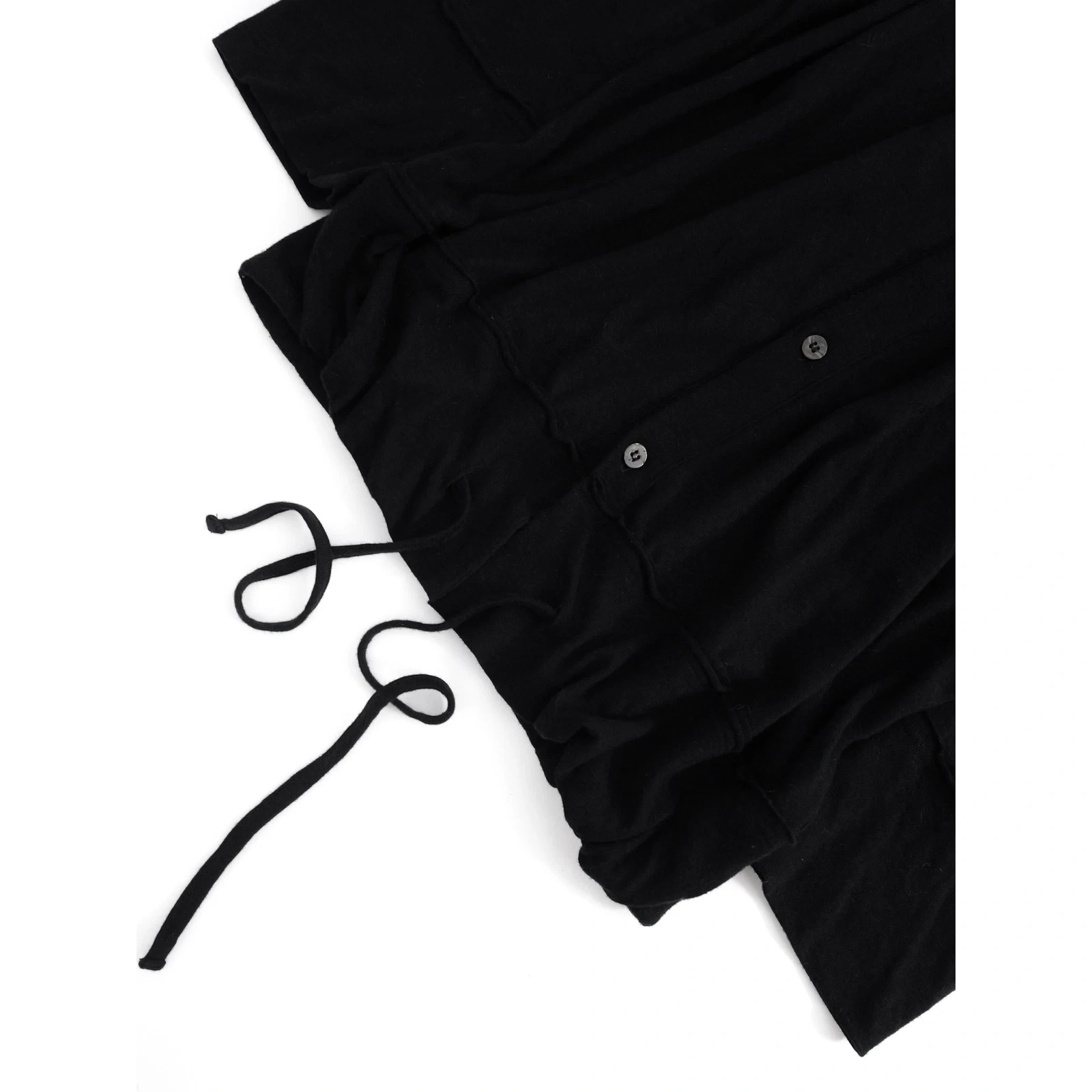 YOHJI YAMAMOTO Cardigan Noir vintage, passéist — photo 3