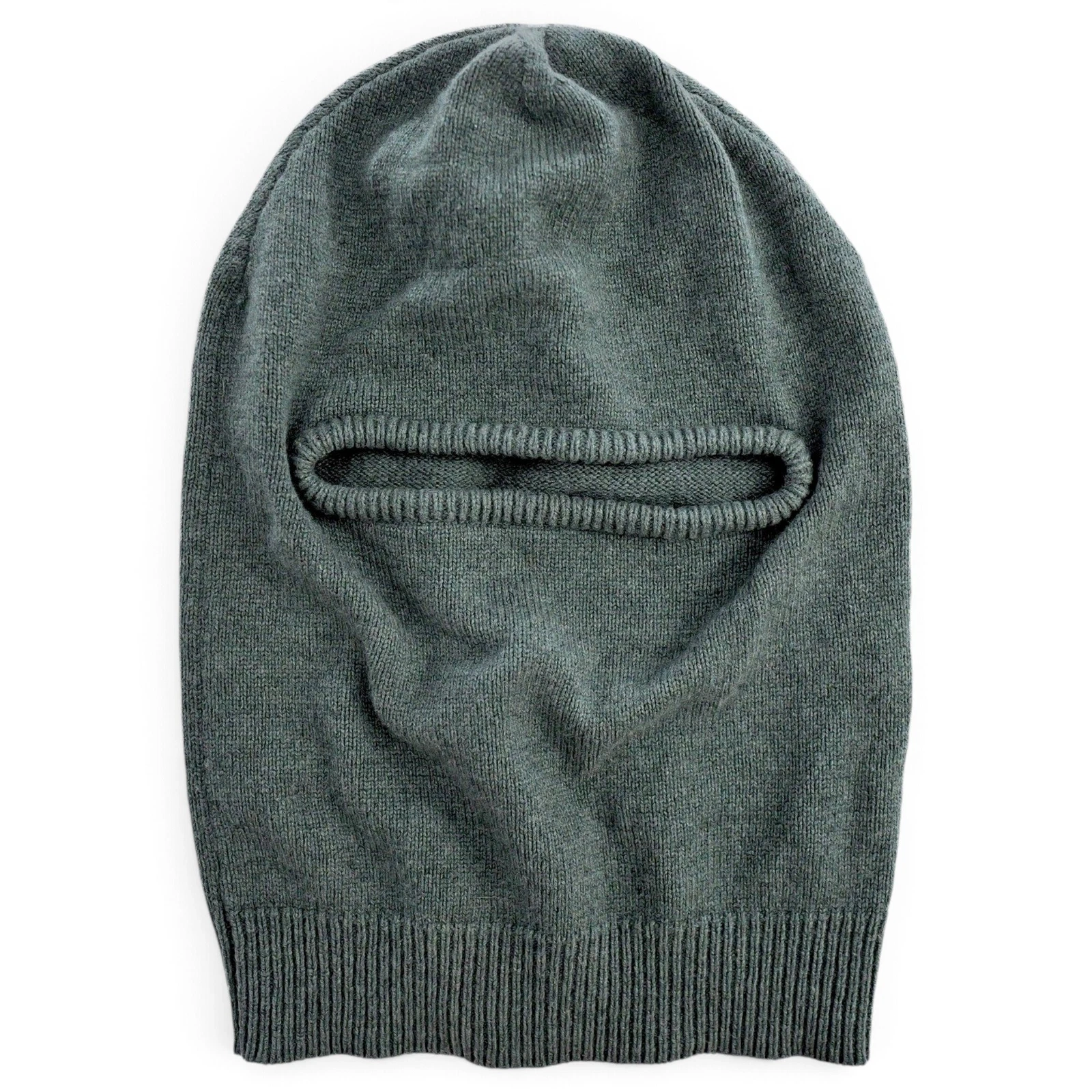 YOHJI YAMAMOTO Chapeau en laine Gris vintage, passéist — photo 1