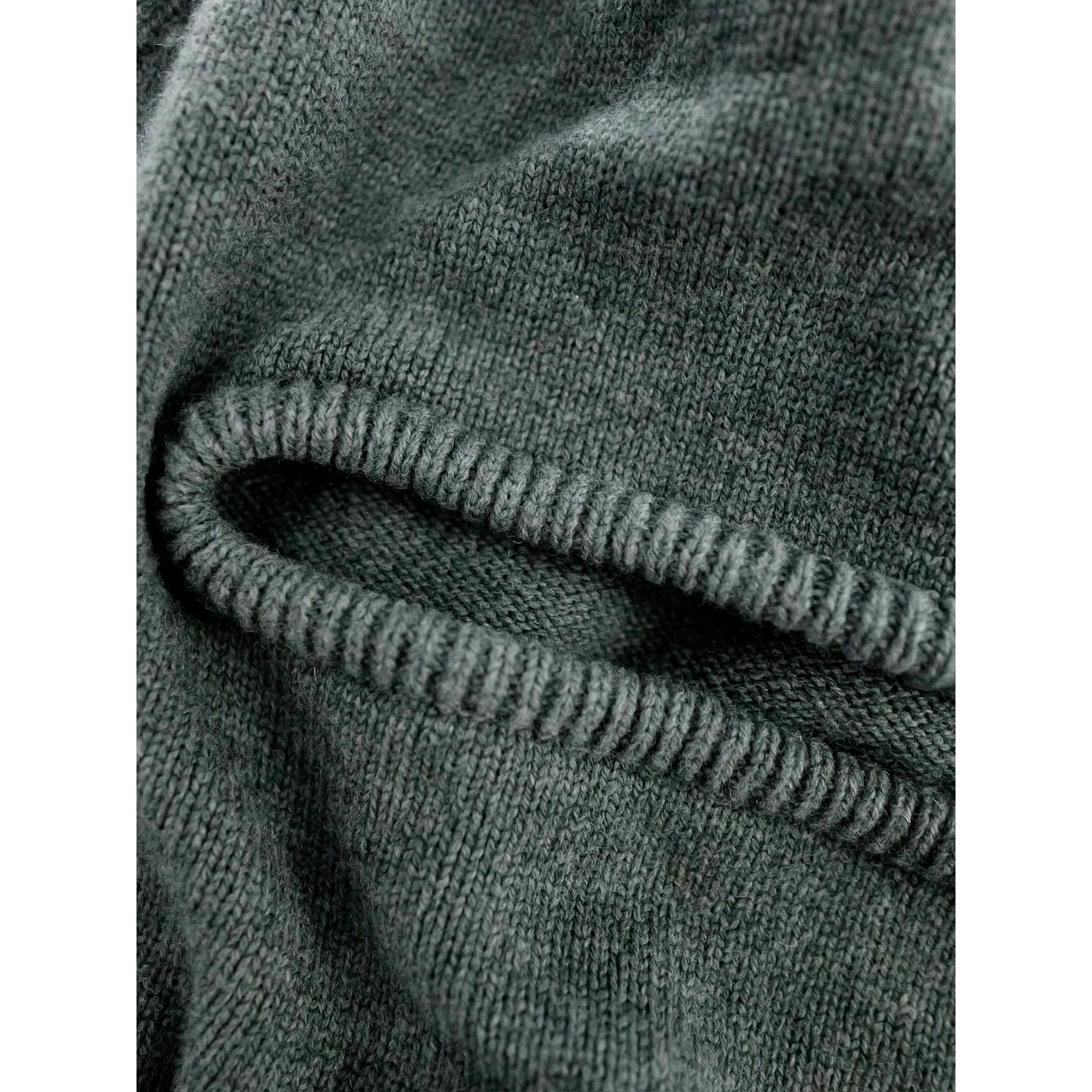 YOHJI YAMAMOTO Chapeau en laine Gris vintage, passéist — photo 5