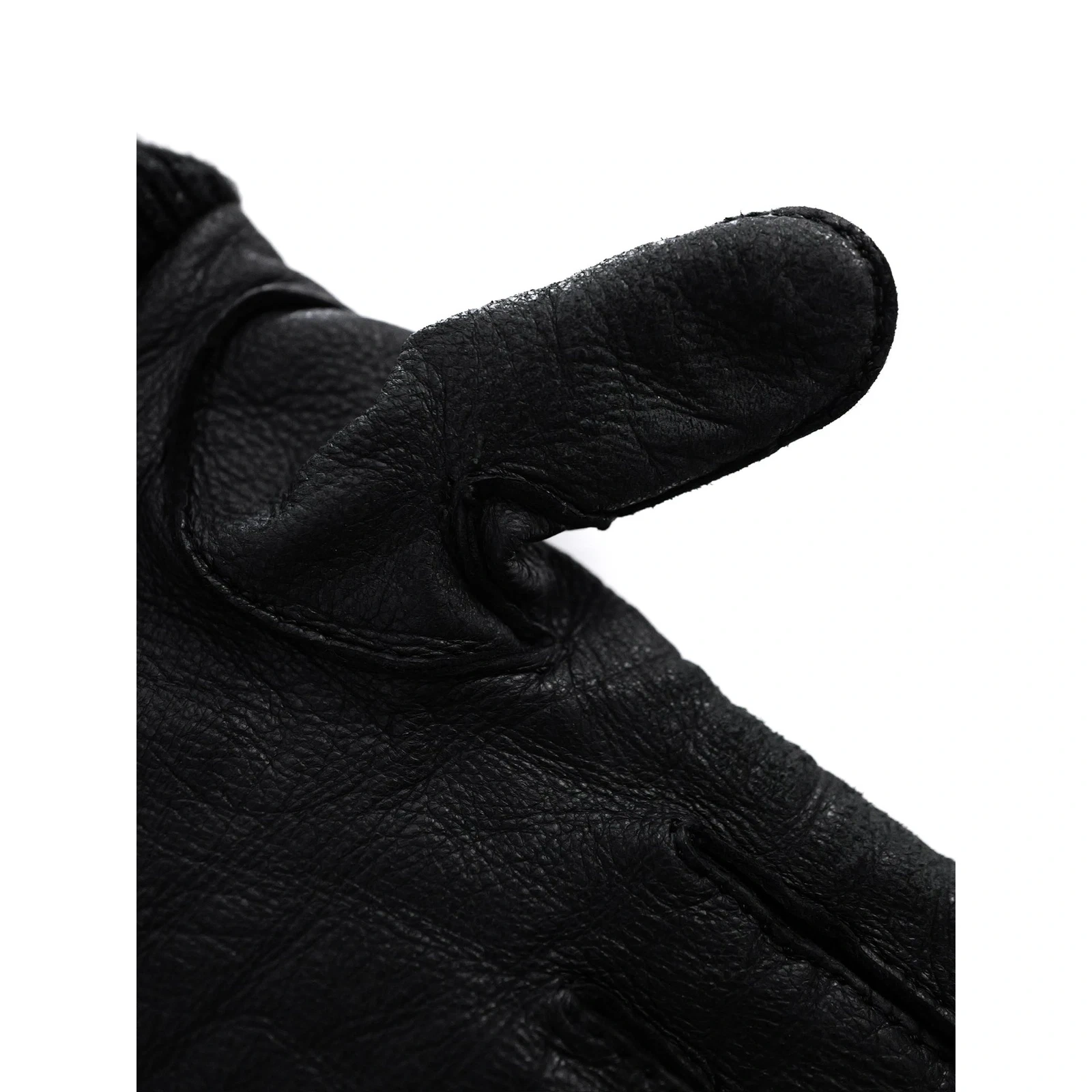 YOHJI YAMAMOTO Leather gloves Noir vintage, passéist — photo 11