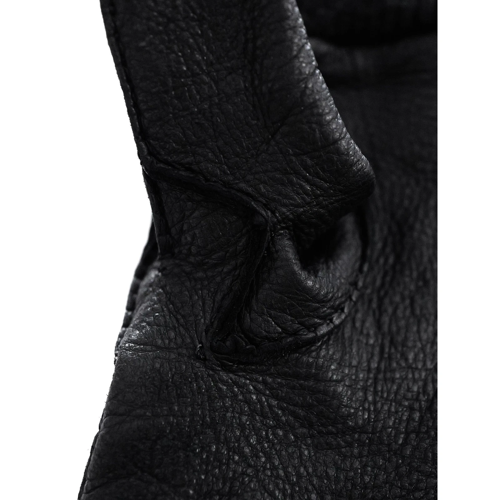 YOHJI YAMAMOTO Leather gloves Noir vintage, passéist — photo 12
