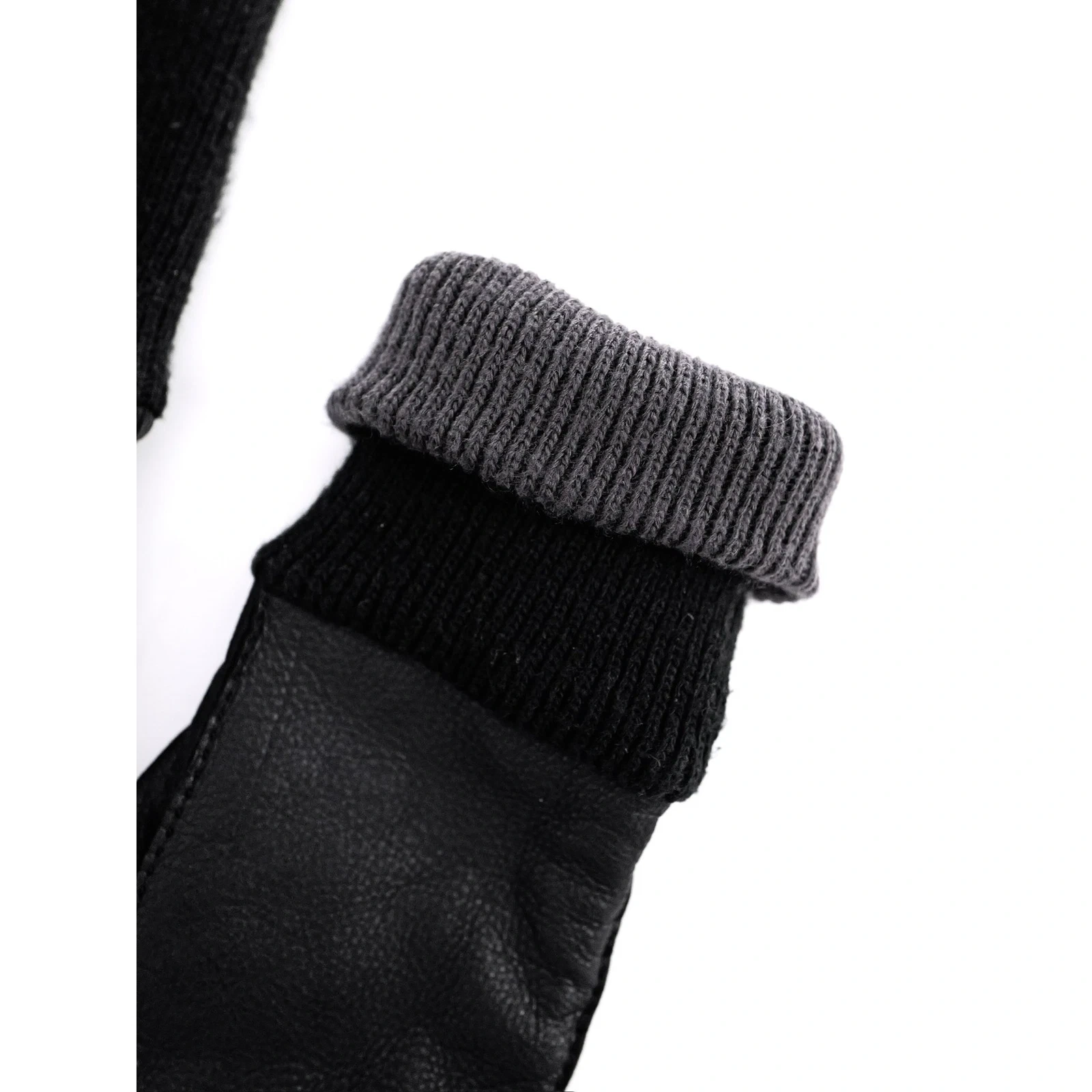 YOHJI YAMAMOTO Leather gloves Noir vintage, passéist — photo 5