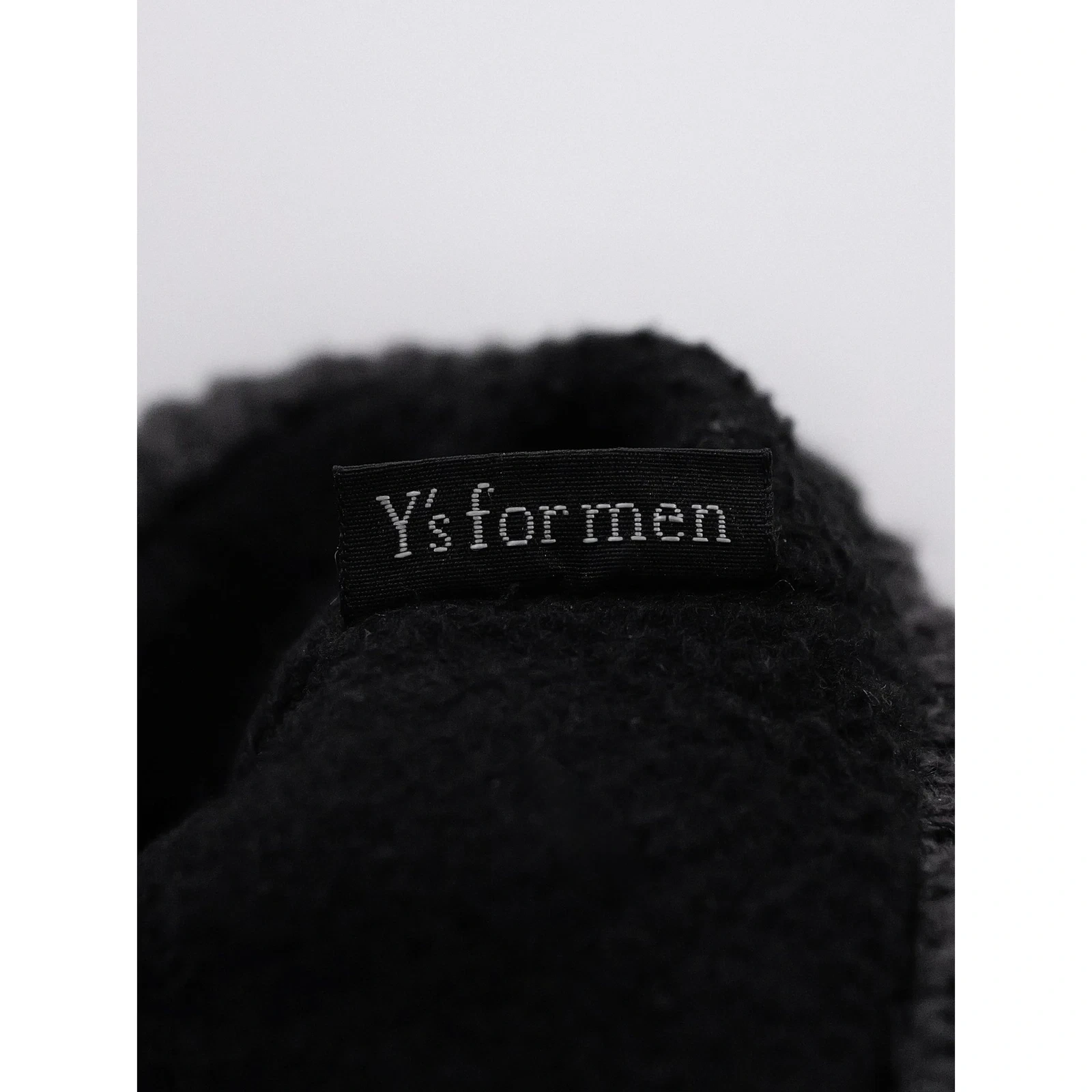 YOHJI YAMAMOTO Leather gloves Noir vintage, passéist — photo 6