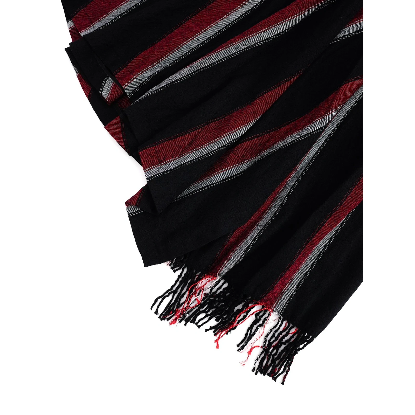 YOHJI YAMAMOTO Jupe en laine Noir vintage, passéist — photo 14