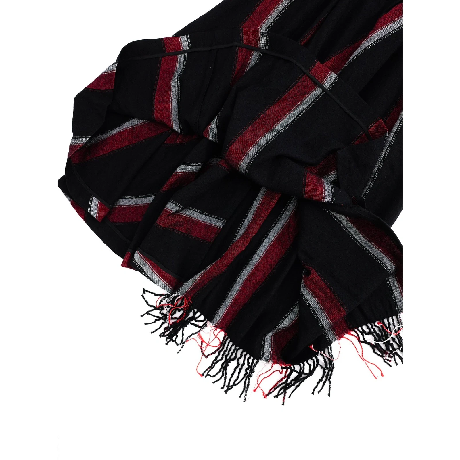 YOHJI YAMAMOTO Jupe en laine Noir vintage, passéist — photo 15