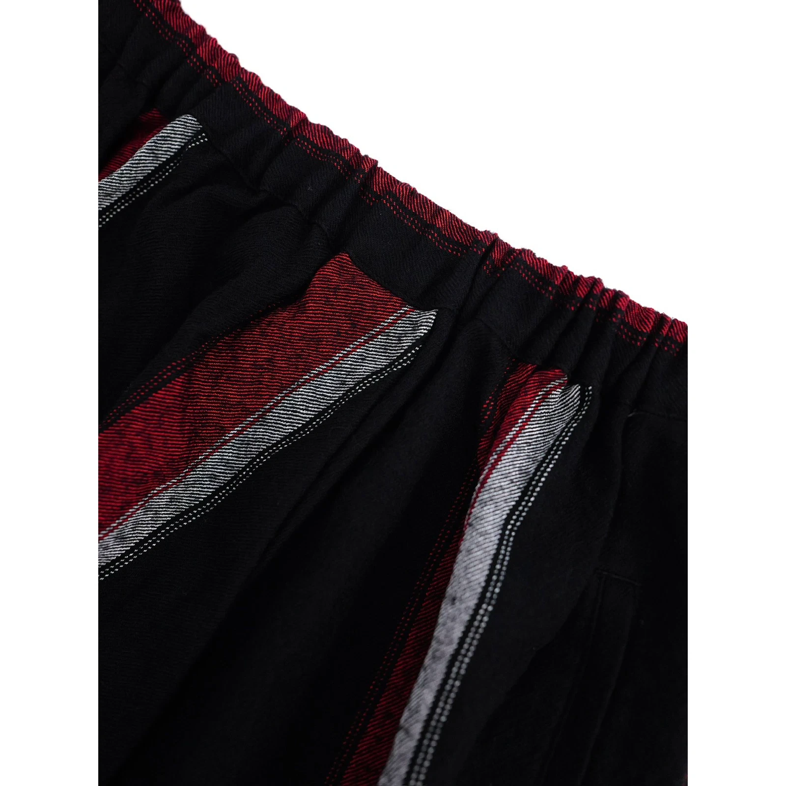 YOHJI YAMAMOTO Jupe en laine Noir vintage, passéist — photo 5