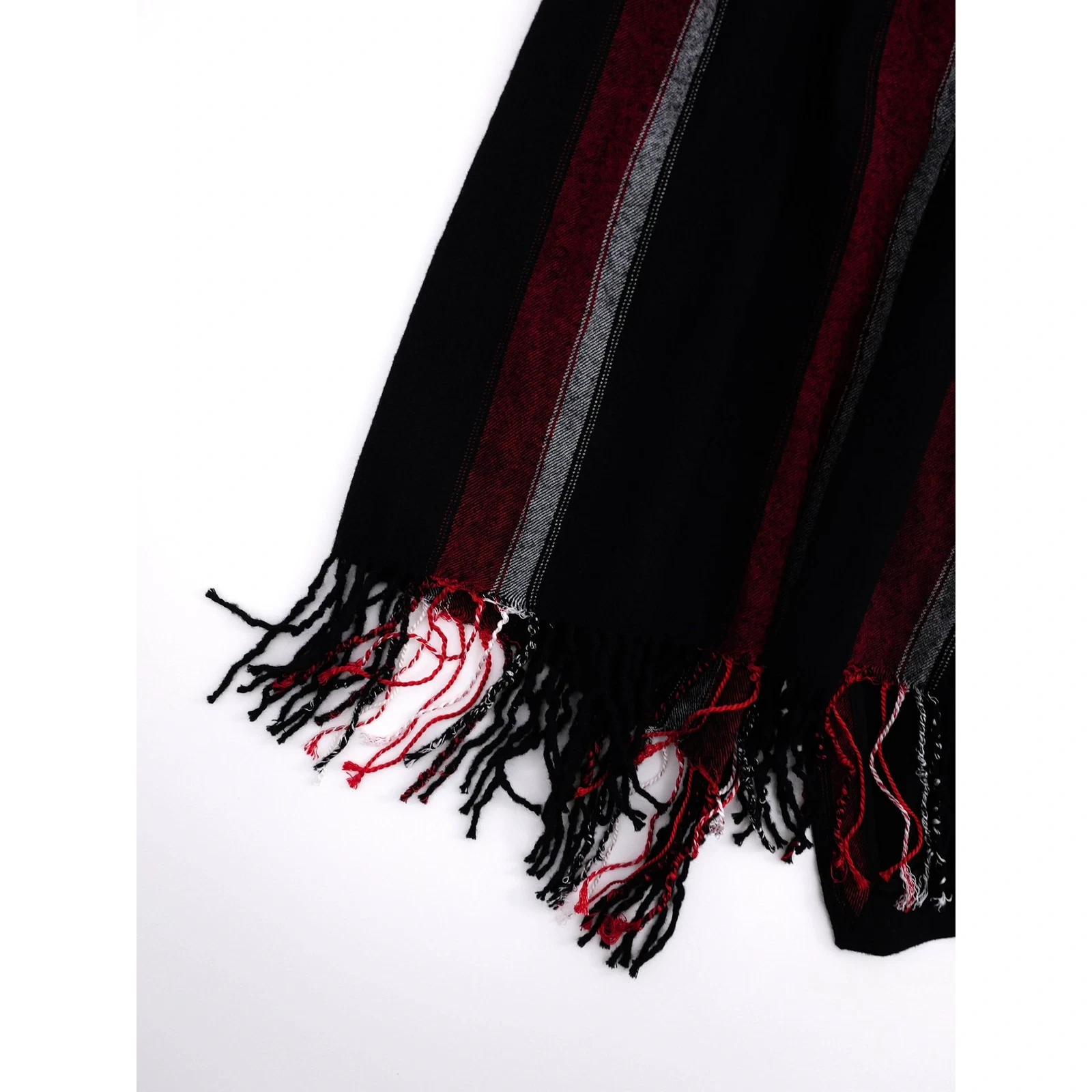 YOHJI YAMAMOTO Jupe en laine Noir vintage, passéist — photo 9