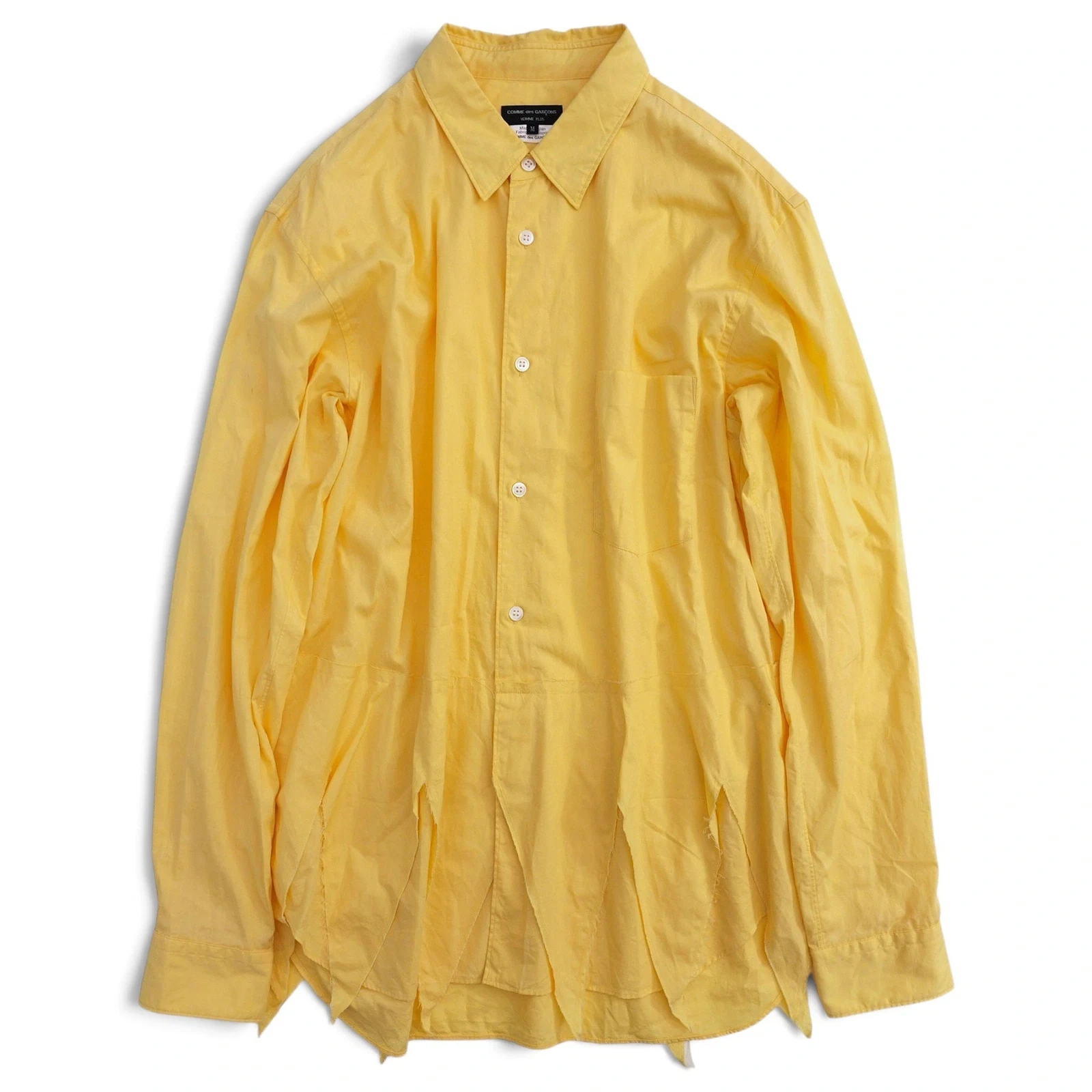 COMME DES GARÇONS Chemise Jaune vintage, passéist — photo 1