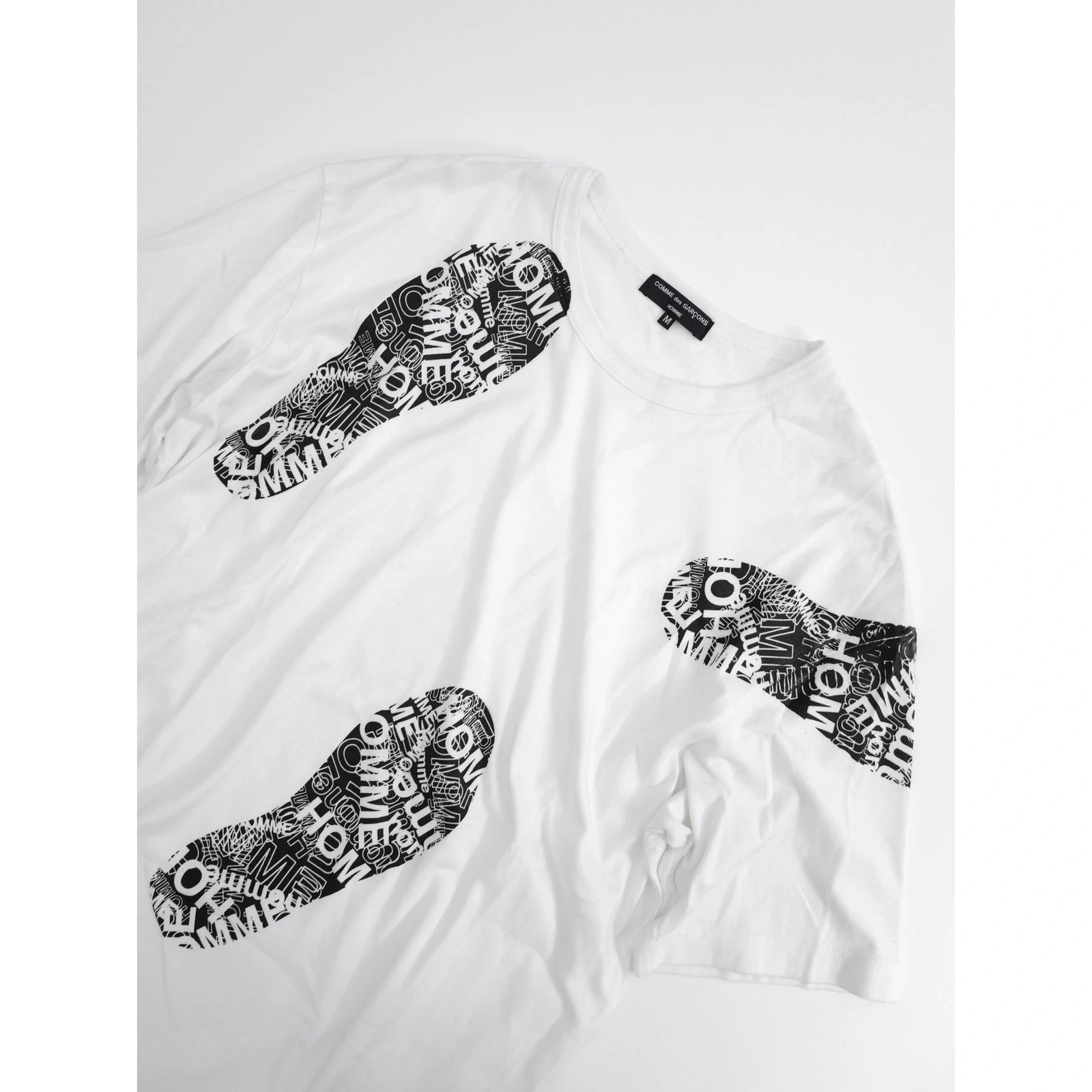 COMME DES GARÇONS Tee shirt Blanc vintage, passéist — photo 2