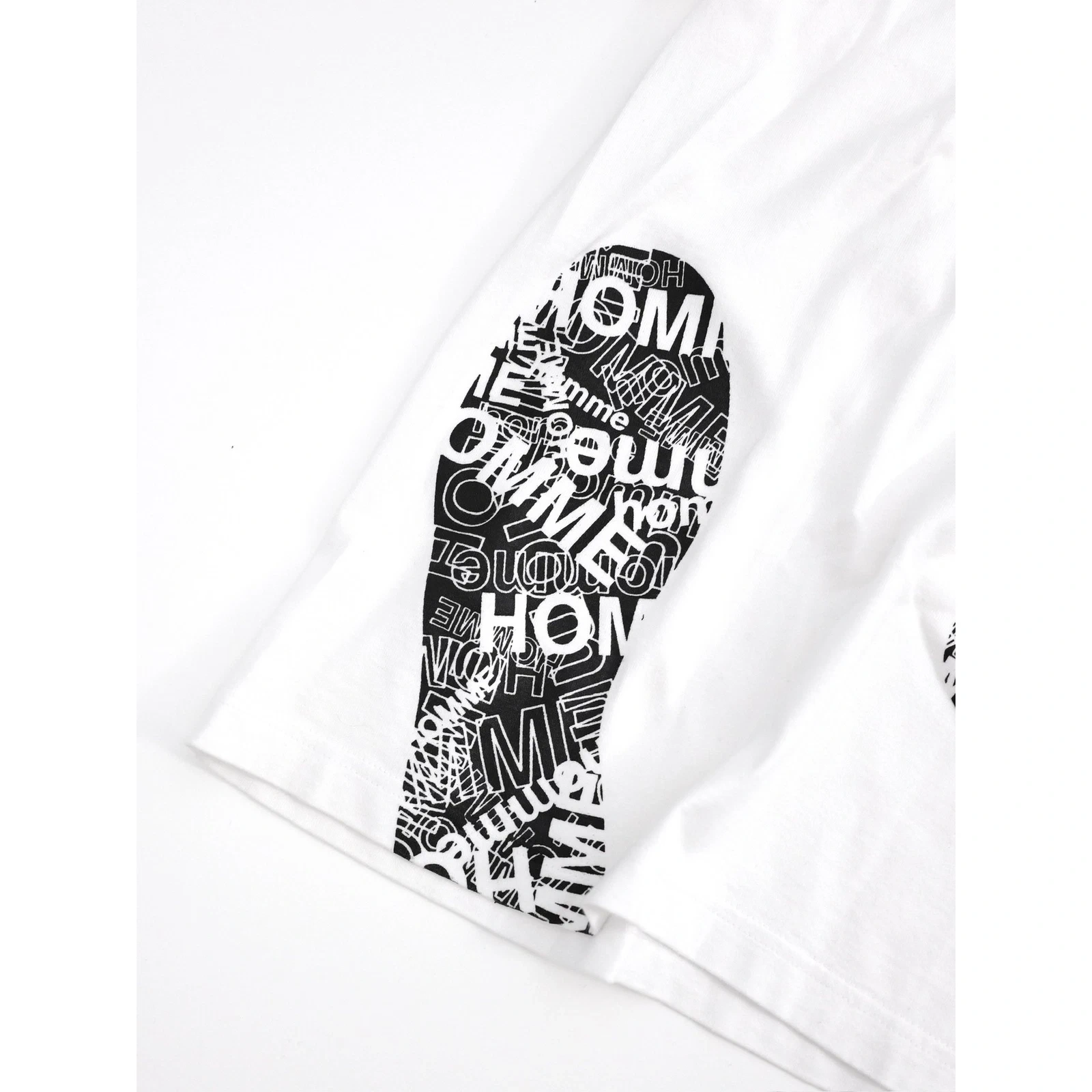COMME DES GARÇONS Tee shirt Blanc vintage, passéist — photo 3