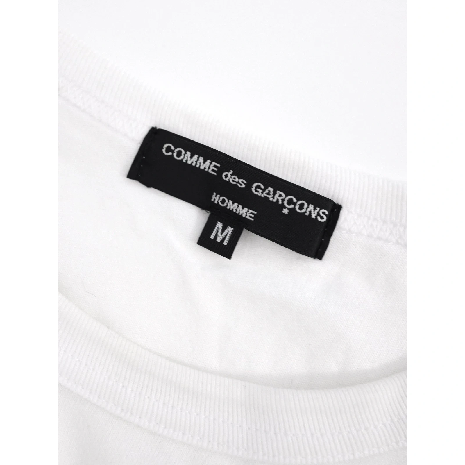 COMME DES GARÇONS Tee shirt Blanc vintage, passéist — photo 4