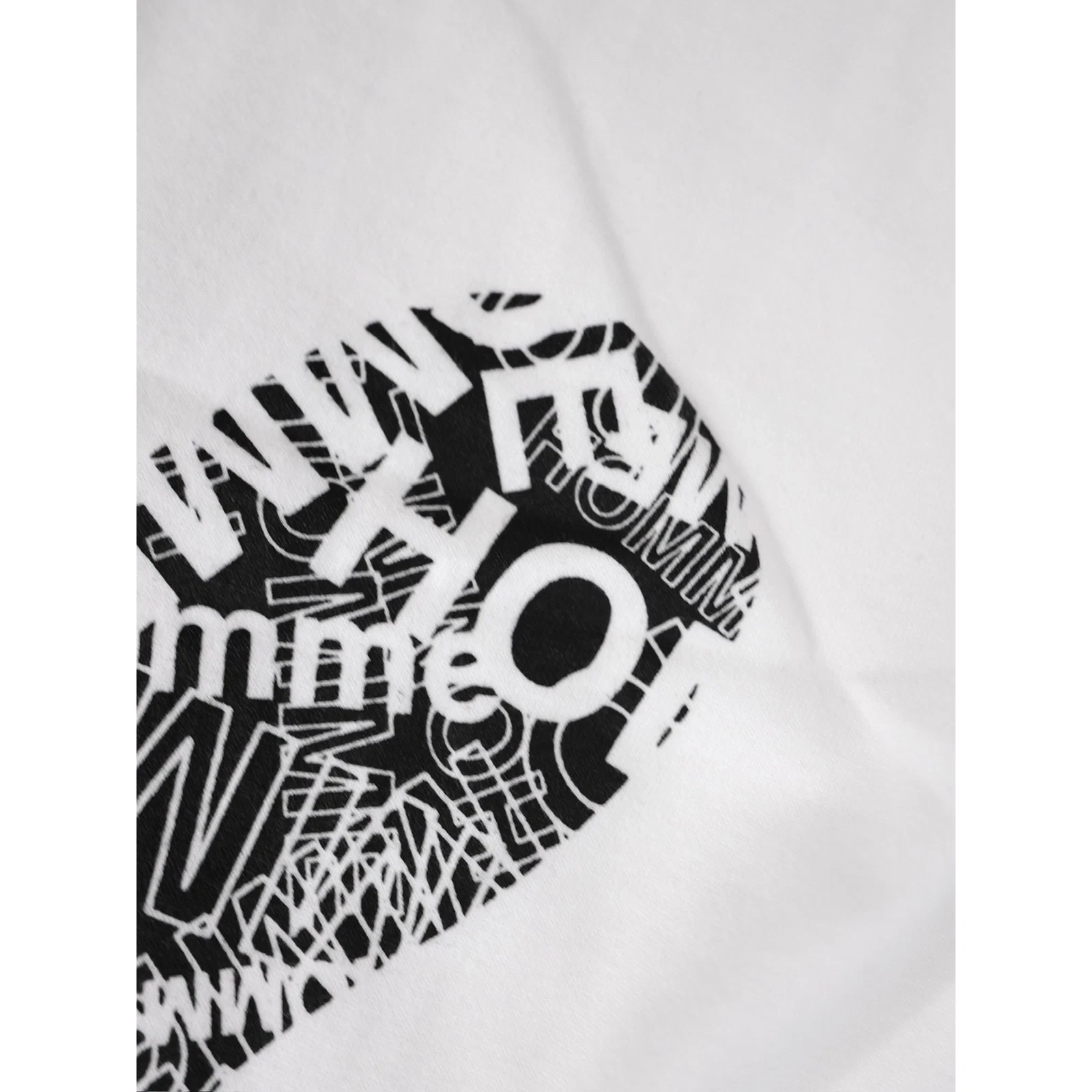 COMME DES GARÇONS Tee shirt Blanc vintage, passéist — photo 8