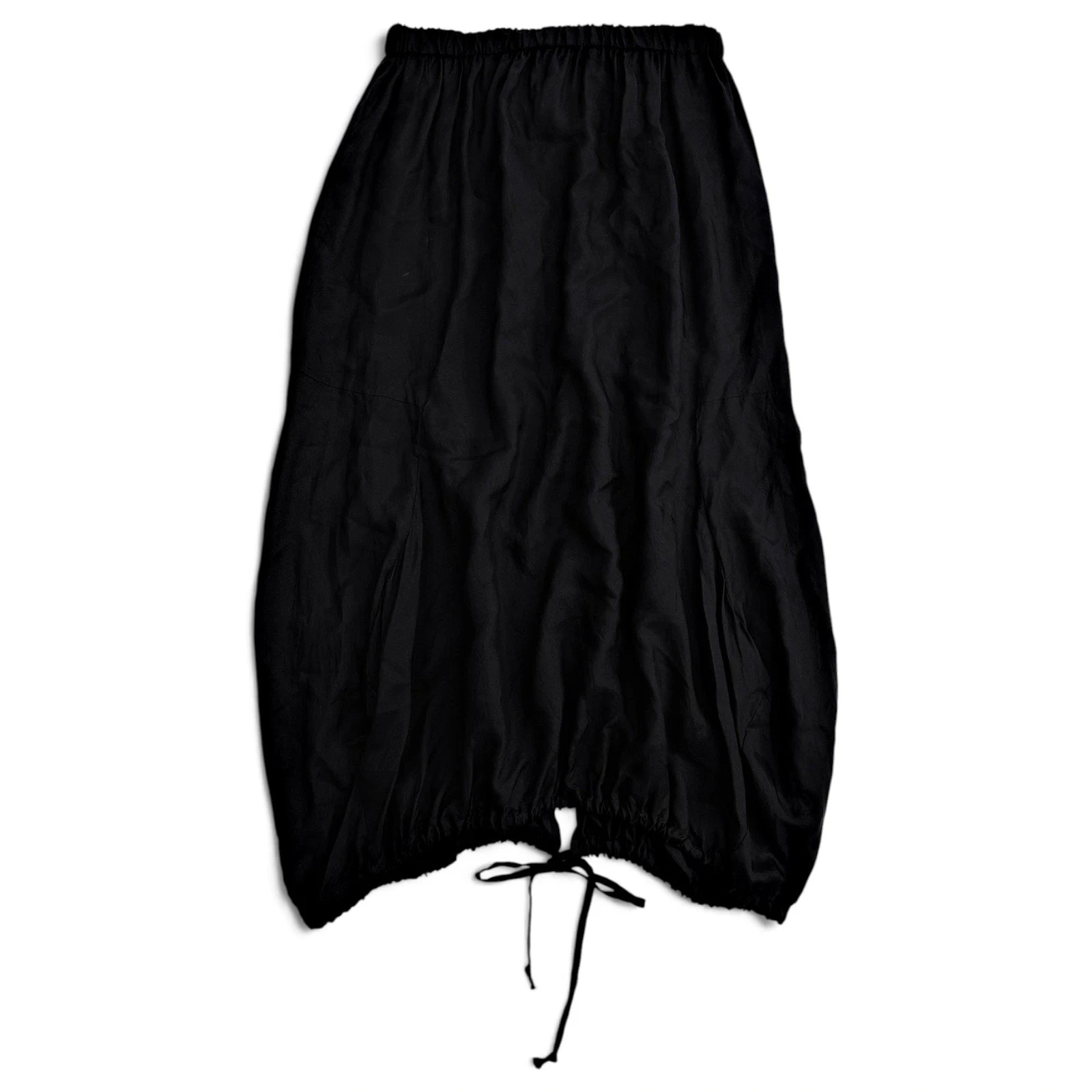 COMME DES GARÇONS Jupe mi-longue Noir vintage, passéist — photo 1