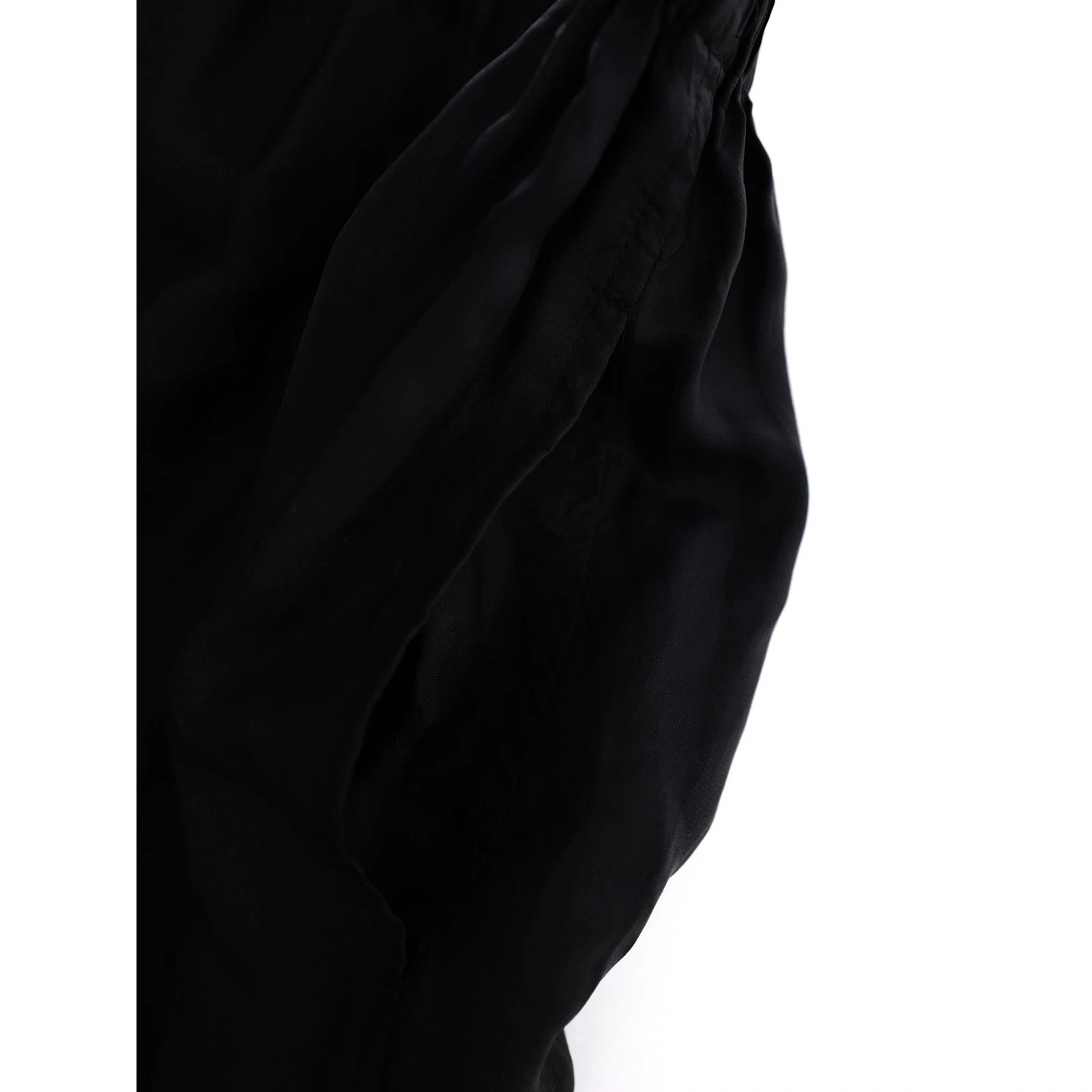 COMME DES GARÇONS Jupe mi-longue Noir vintage, passéist — photo 3