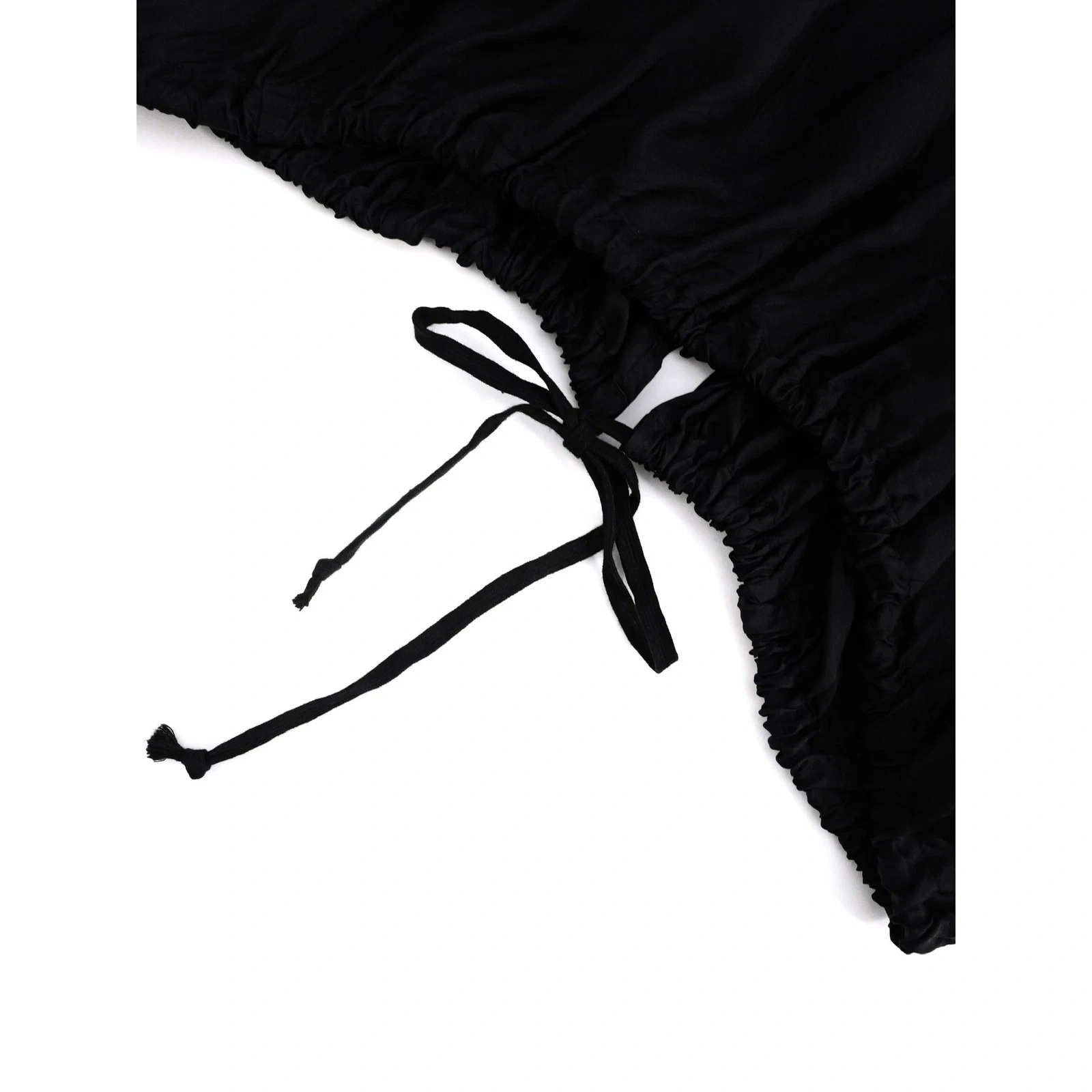 COMME DES GARÇONS Jupe mi-longue Noir vintage, passéist — photo 4