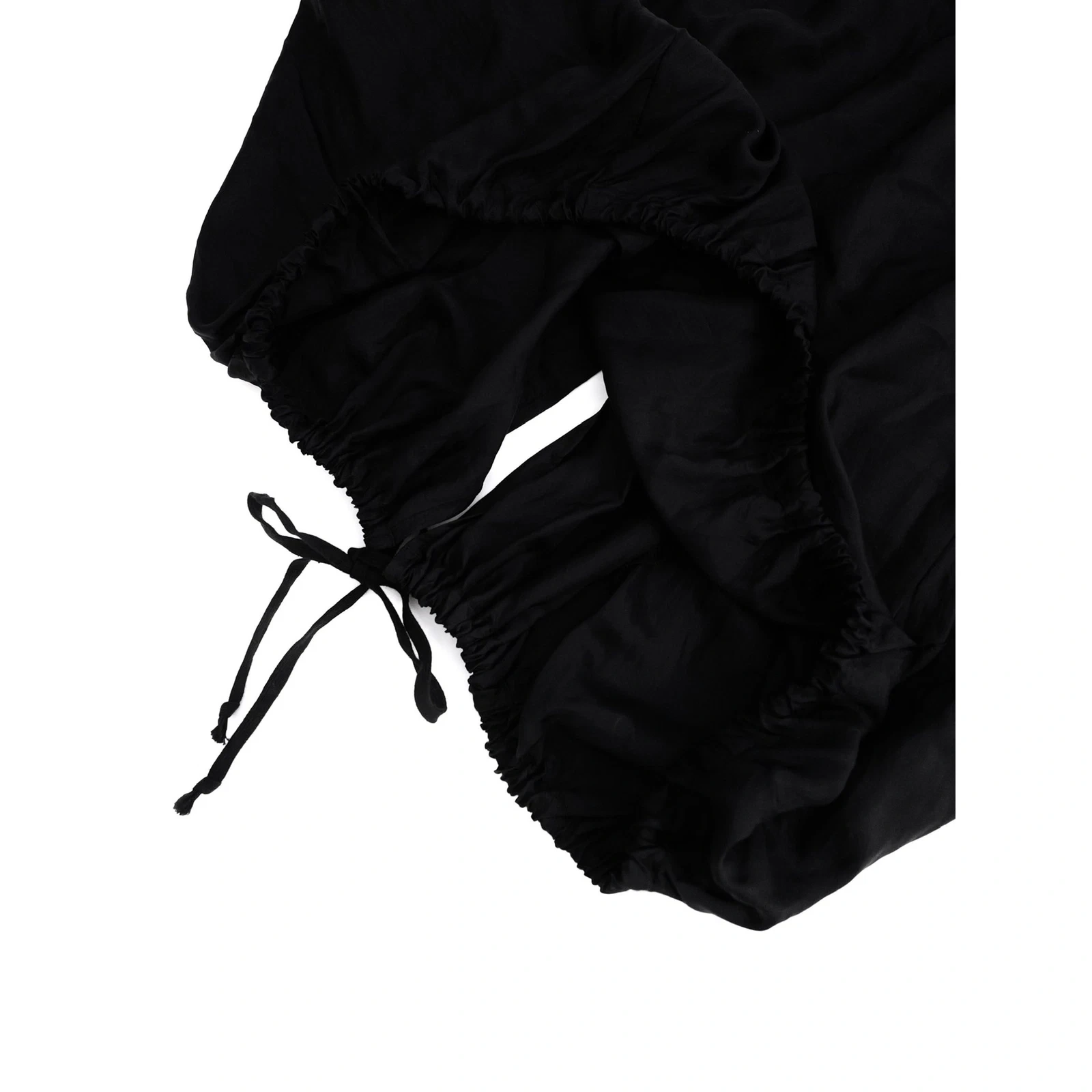 COMME DES GARÇONS Jupe mi-longue Noir vintage, passéist — photo 5