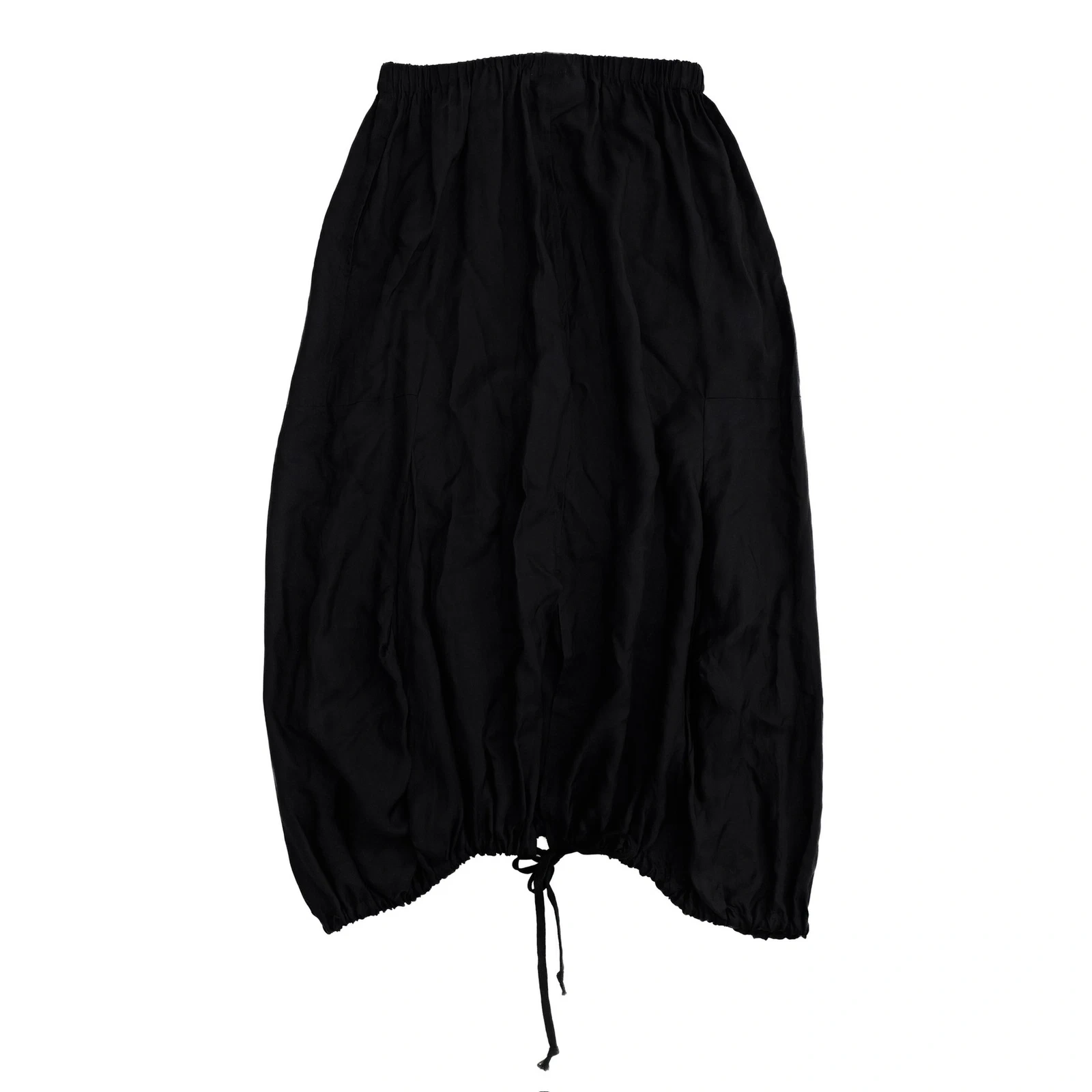 COMME DES GARÇONS Jupe mi-longue Noir vintage, passéist — photo 9