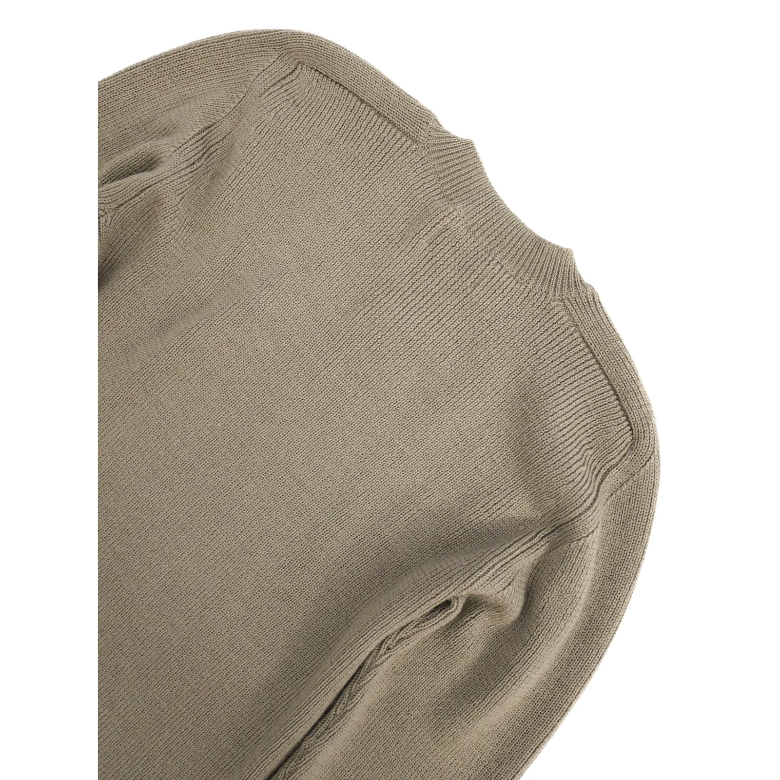 YOHJI YAMAMOTO Wool jumper Kaki vintage, passéist — photo 12