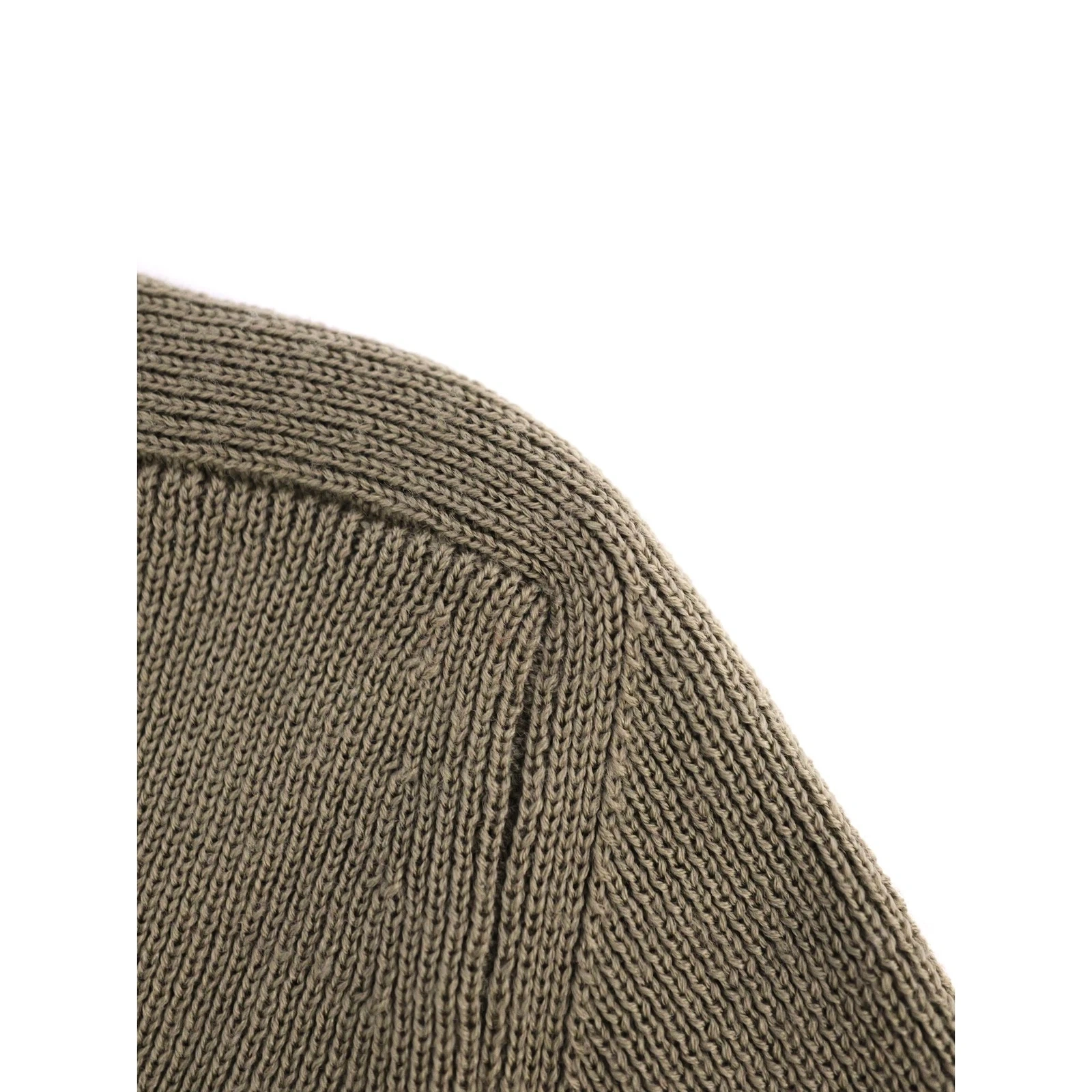 YOHJI YAMAMOTO Wool jumper Kaki vintage, passéist — photo 6