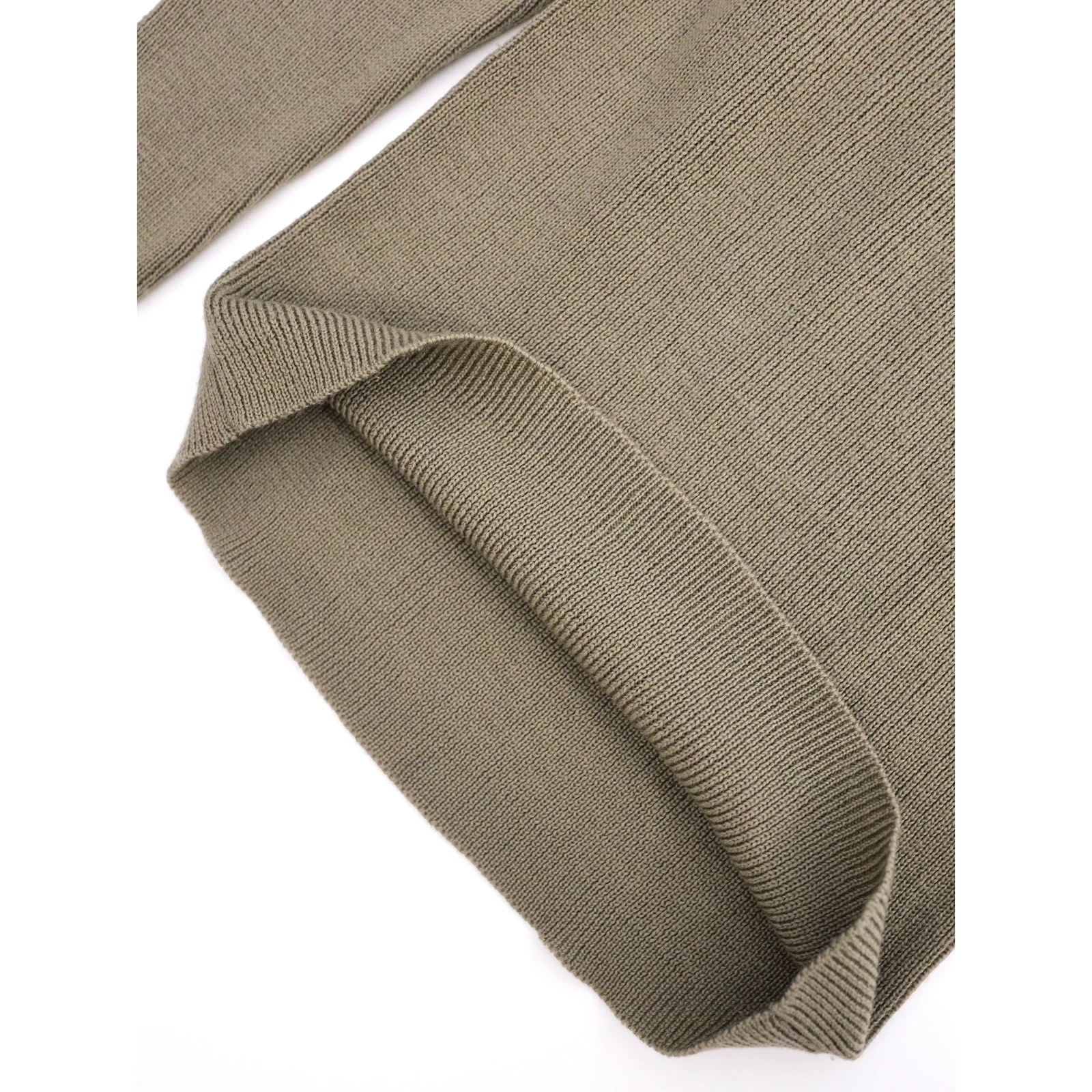 YOHJI YAMAMOTO Wool jumper Kaki vintage, passéist — photo 10