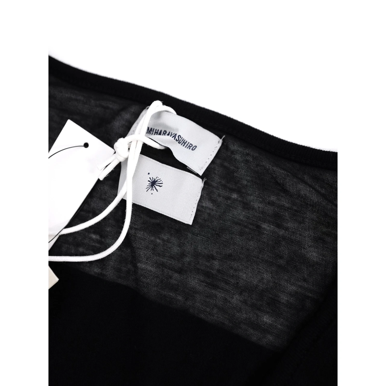 MIHARA YASUHIRO Tunic Noir vintage, passéist — photo 4