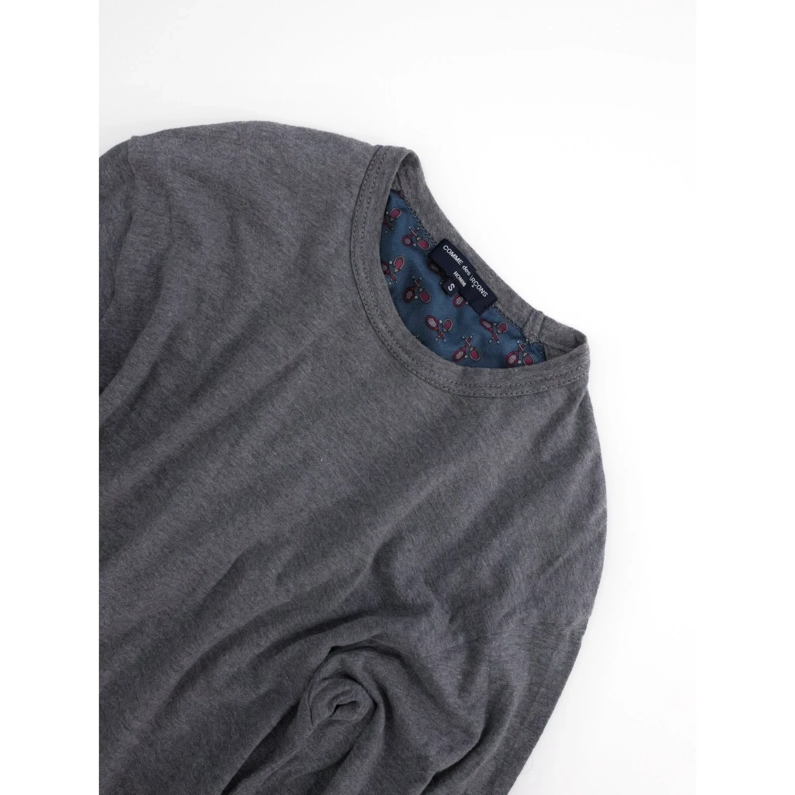 COMME DES GARÇONS Tee shirt Gris vintage, passéist — photo 2