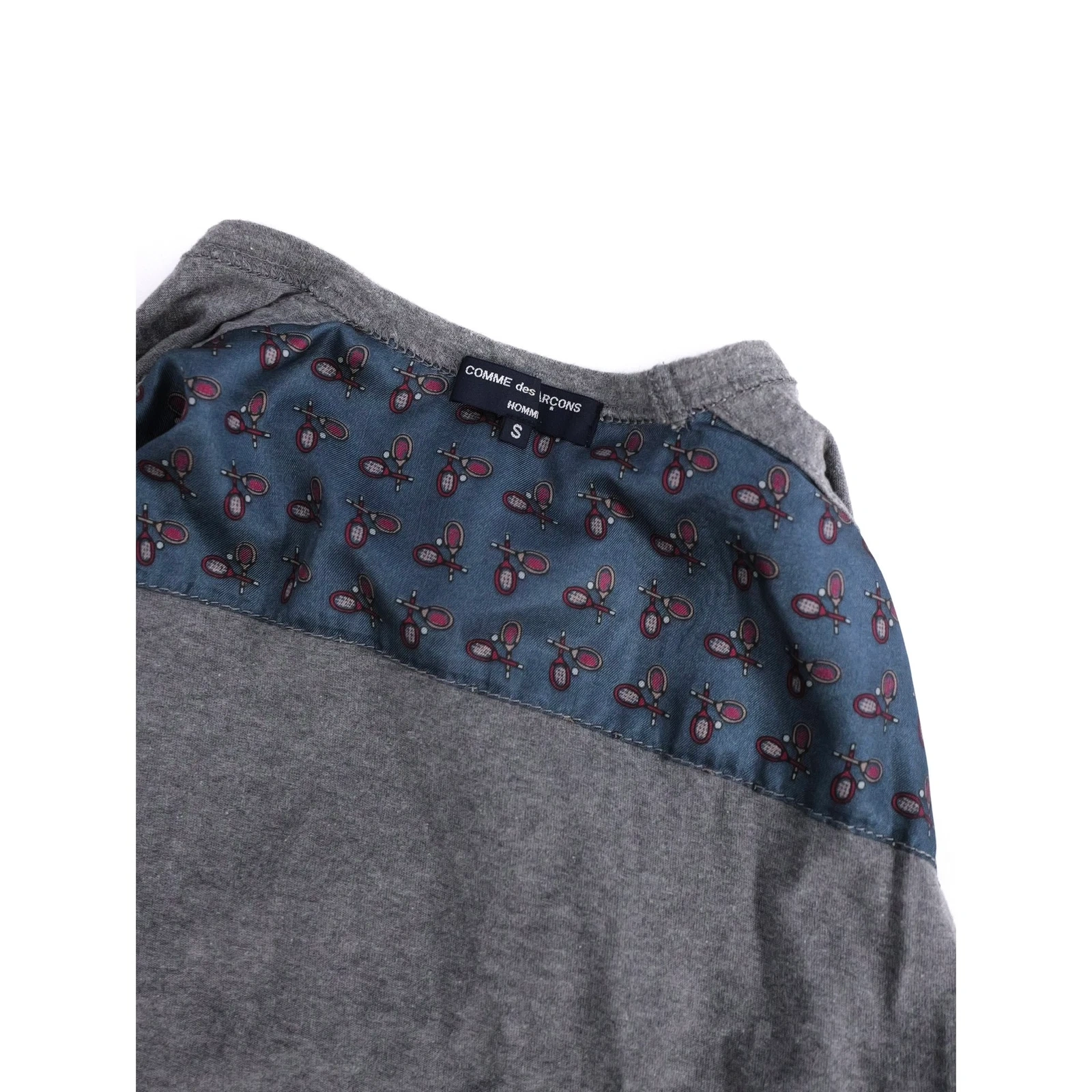 COMME DES GARÇONS Tee shirt Gris vintage, passéist — photo 14