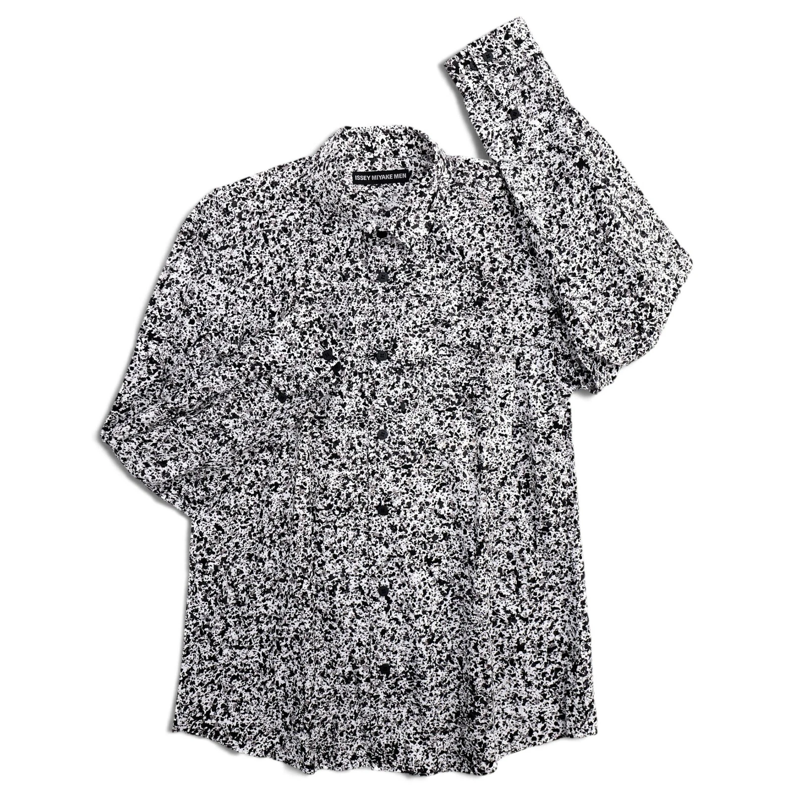 ISSEY MIYAKE Chemise Noir vintage, passéist — photo 1