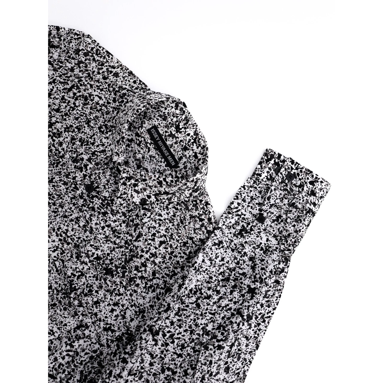 ISSEY MIYAKE Chemise Noir vintage, passéist — photo 2