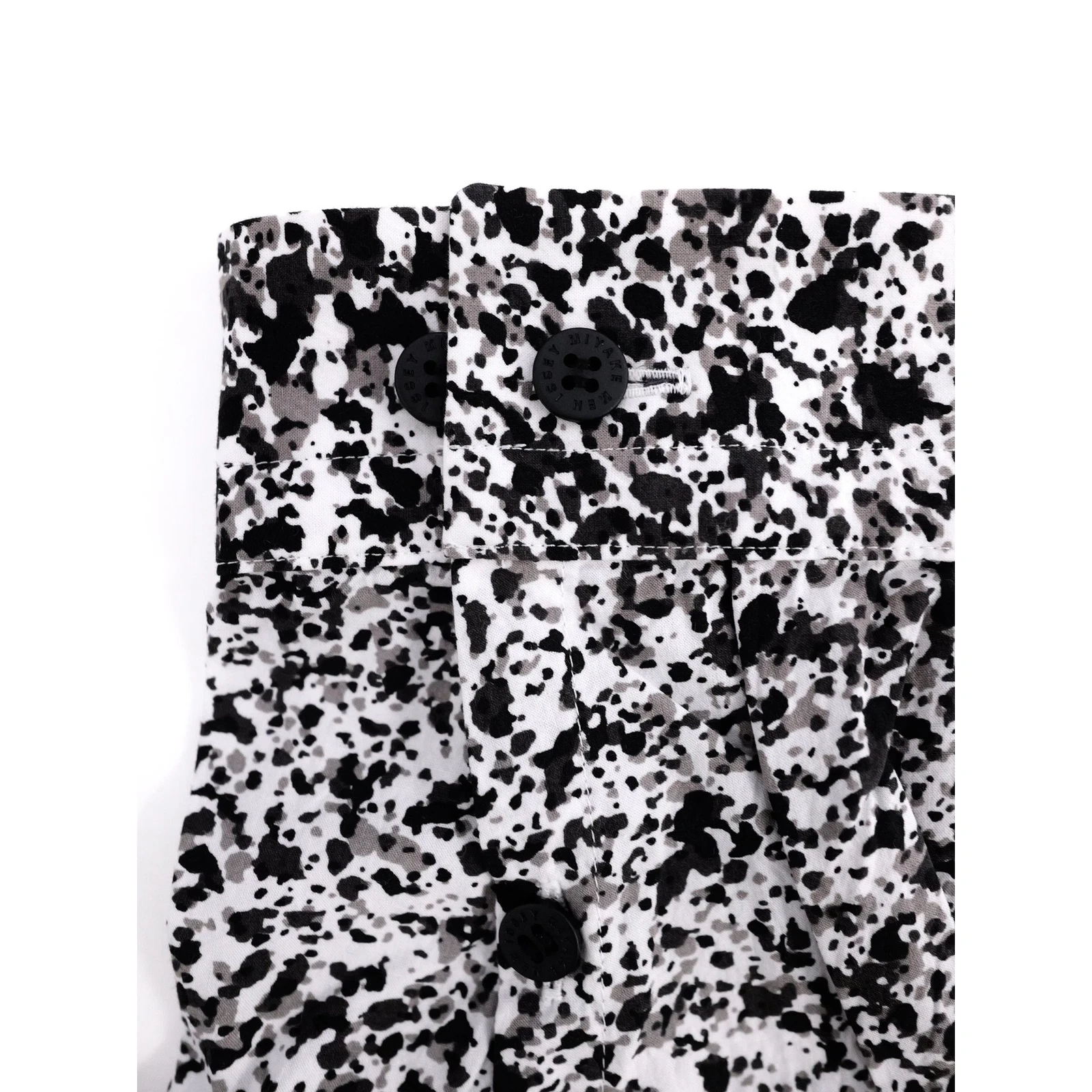 ISSEY MIYAKE Chemise Noir vintage, passéist — photo 5