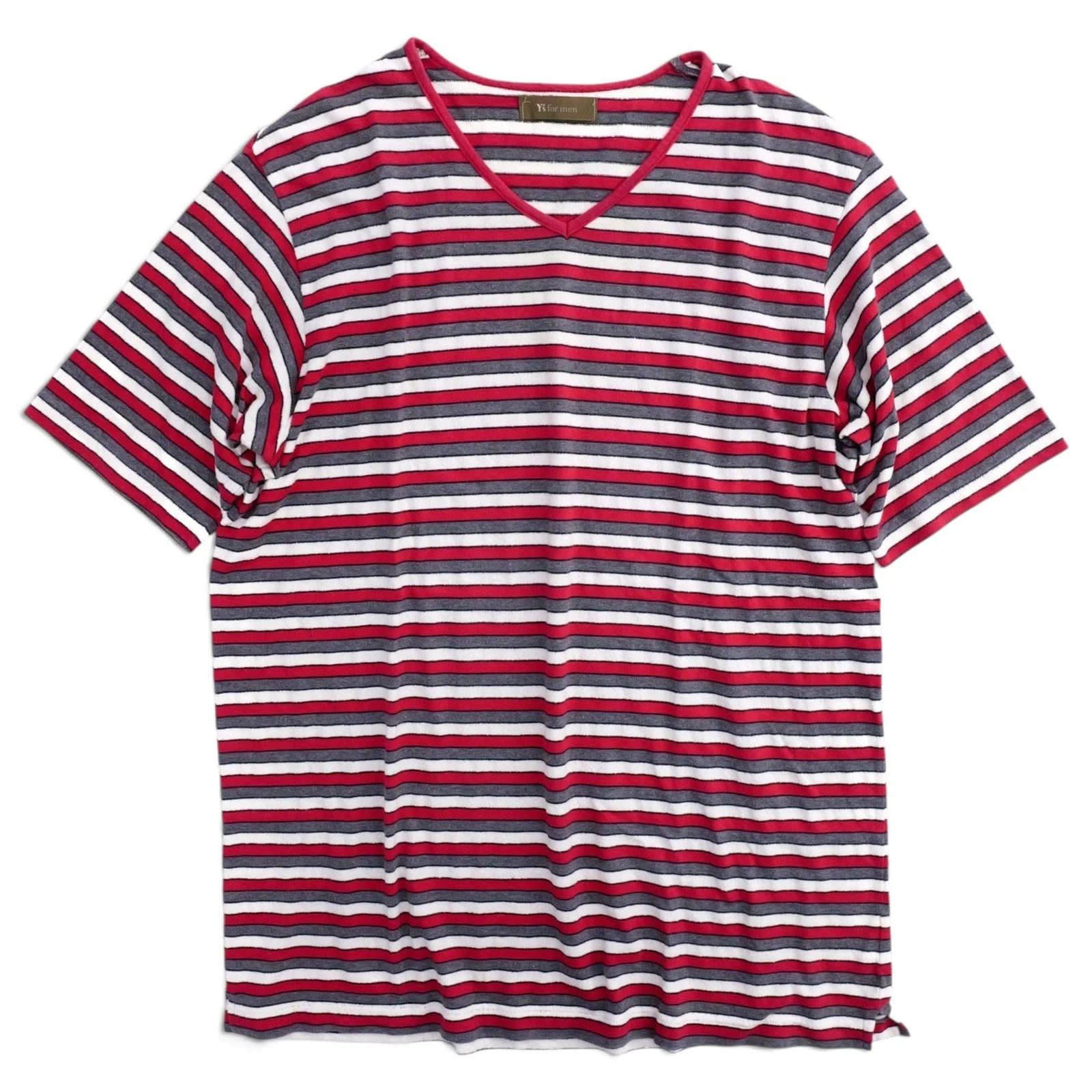 YOHJI YAMAMOTO Tee shirt Bordeaux vintage, passéist — photo 1