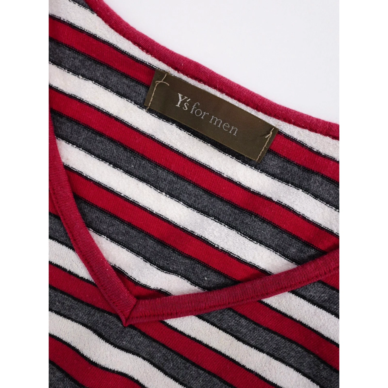 YOHJI YAMAMOTO Tee shirt Bordeaux vintage, passéist — photo 4