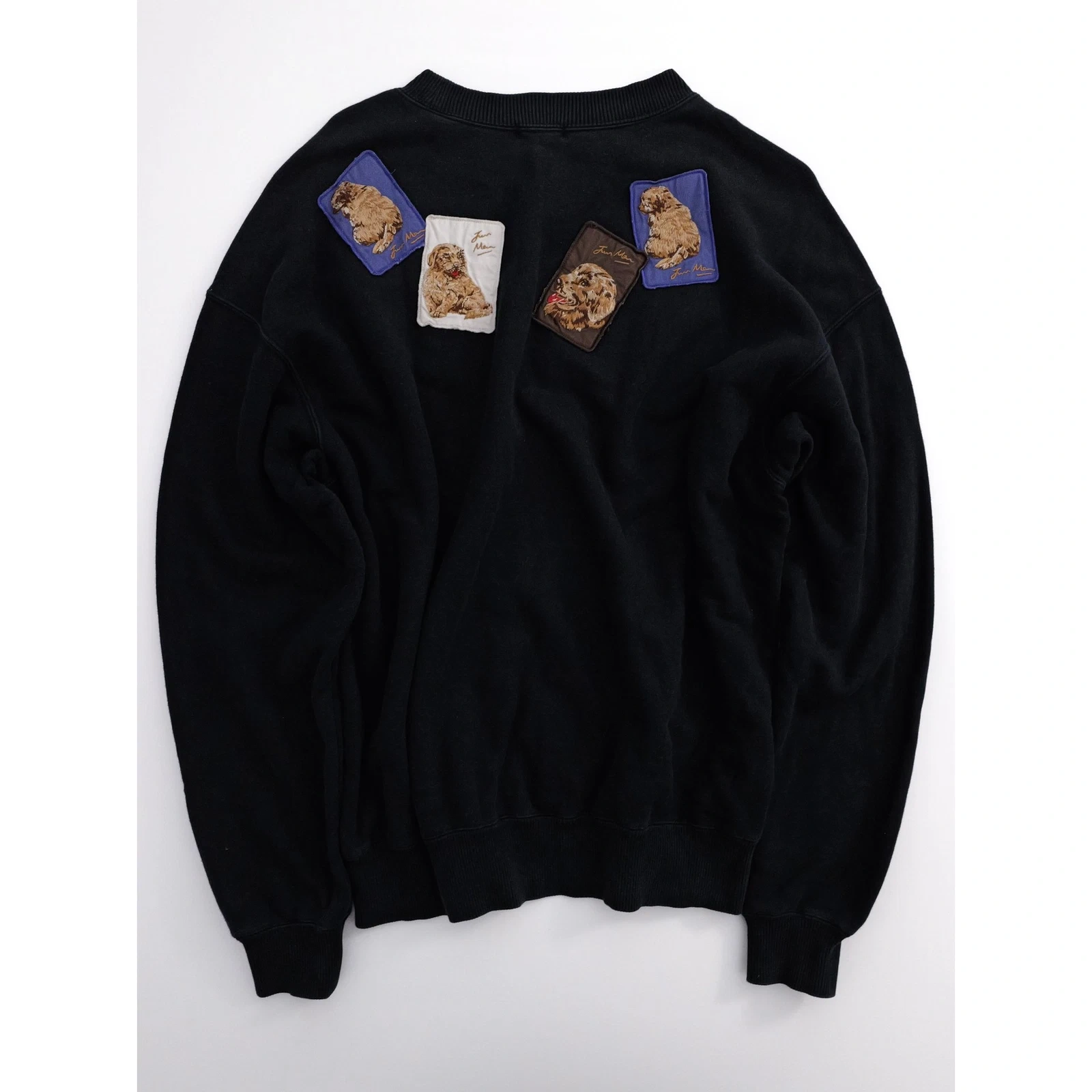JUN Sweat Noir vintage, passéist — photo 10