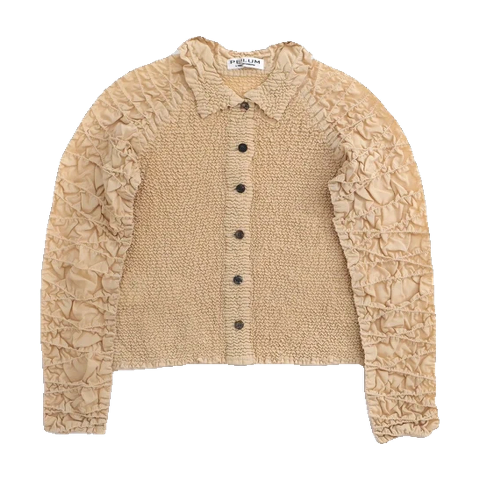 Blouse plissée butter photo 1